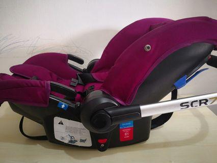 2 in 1 Sweet Cherry SCR7 Carrier & Car Seat