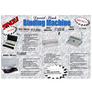 Binding Machine-Wire & Plastic Binder