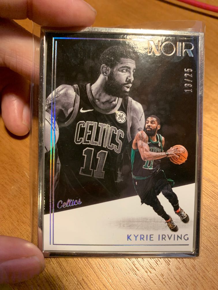 18-19 Panini Noir Kyrie Irving 13/25, 興趣及遊戲, 收藏品及紀念品