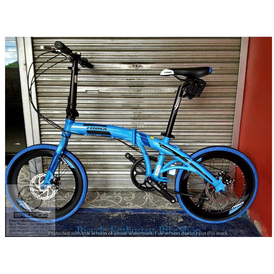 folding bike trinx