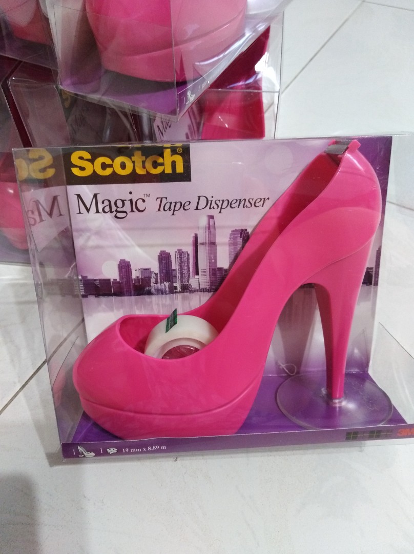 3M Scotch Tape Dispenser (High Heel Design), Books & Stationery