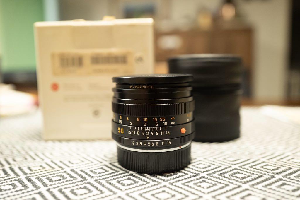 98% NEW Leica Summicron-R 50mm F2 Rom, 攝影器材, 鏡頭及裝備- Carousell