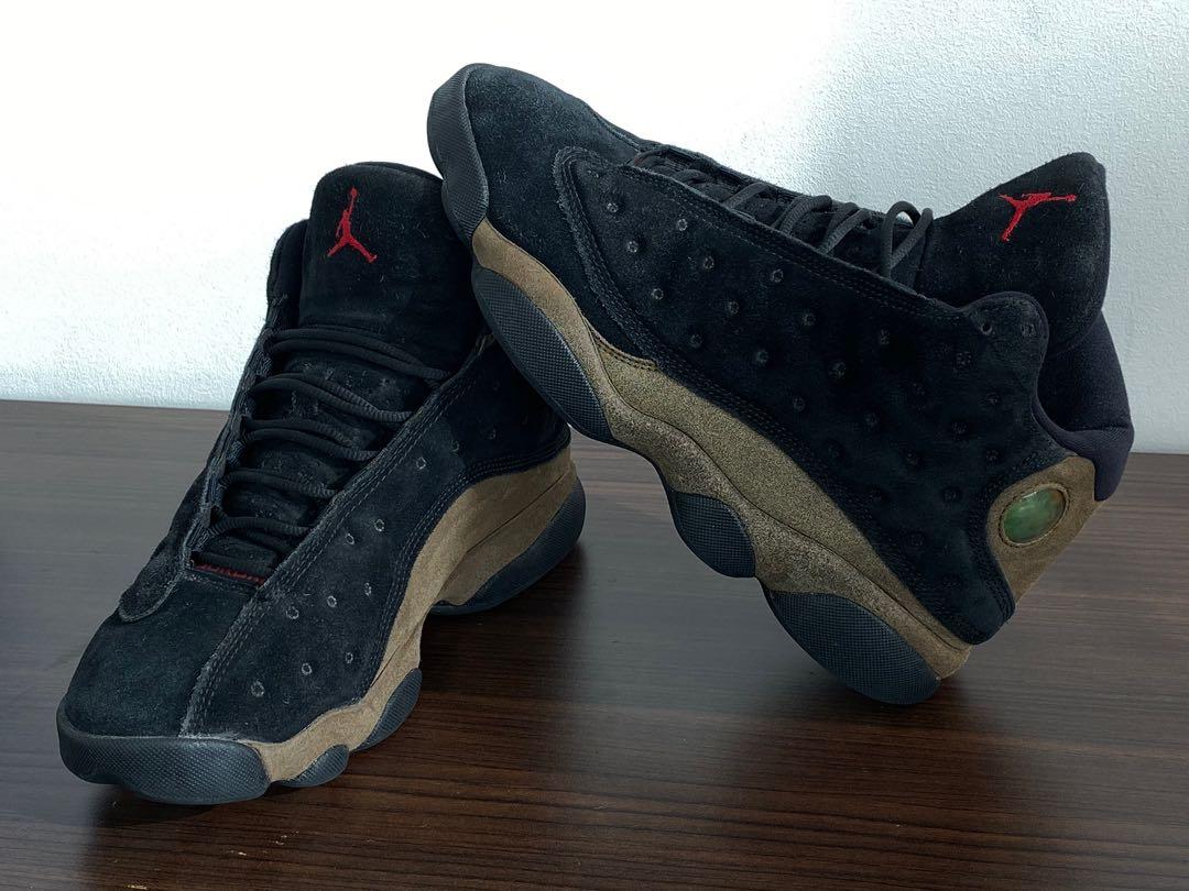 Jordan 13 retro sales olive