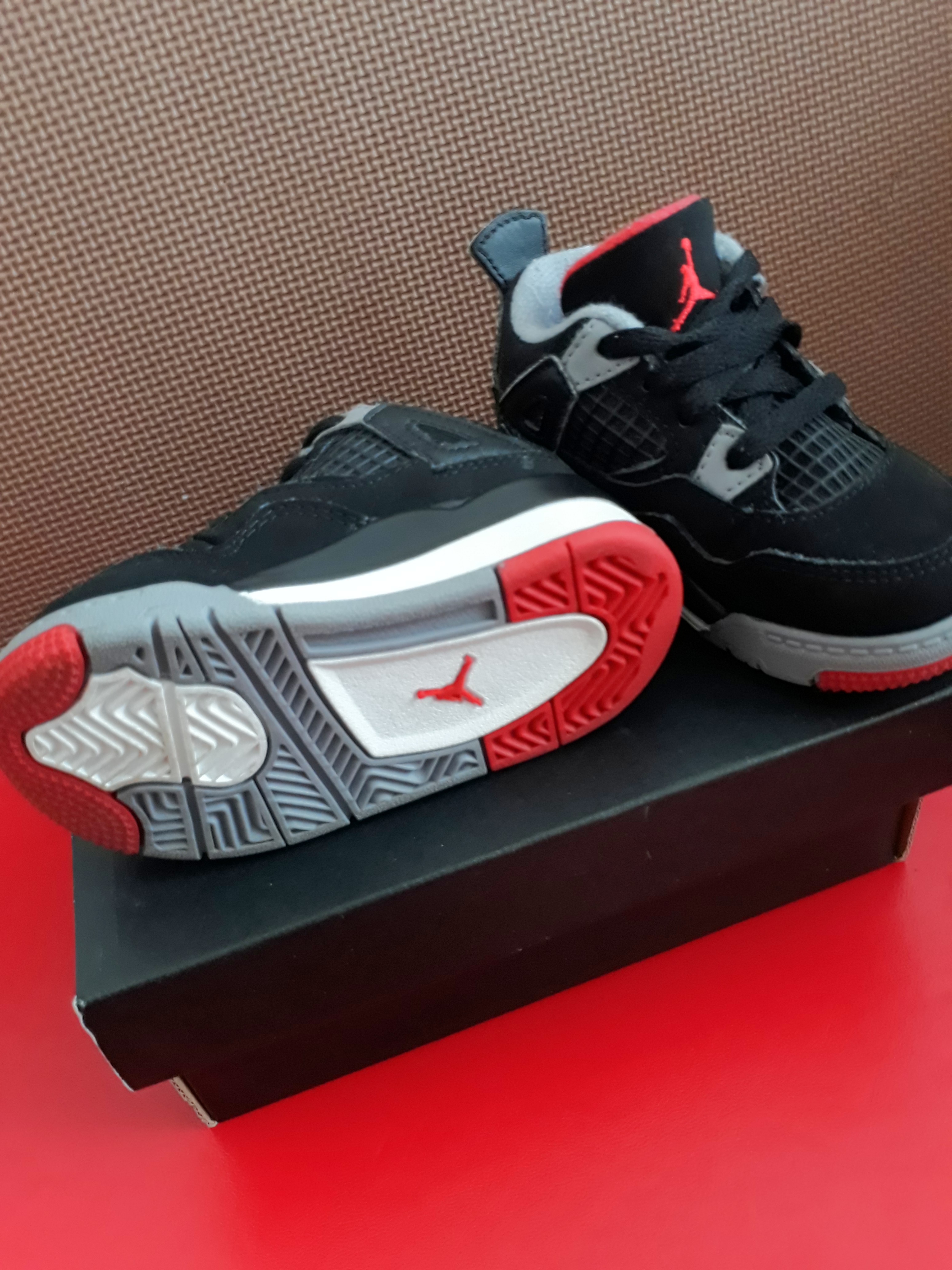Jordan 4 bred new arrivals baby