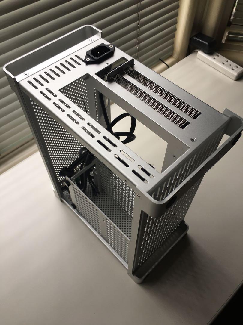 Metalfish G5 Plus ITX PC Case Aluminum Acrylic Side Computer Mini Cooling  Case
