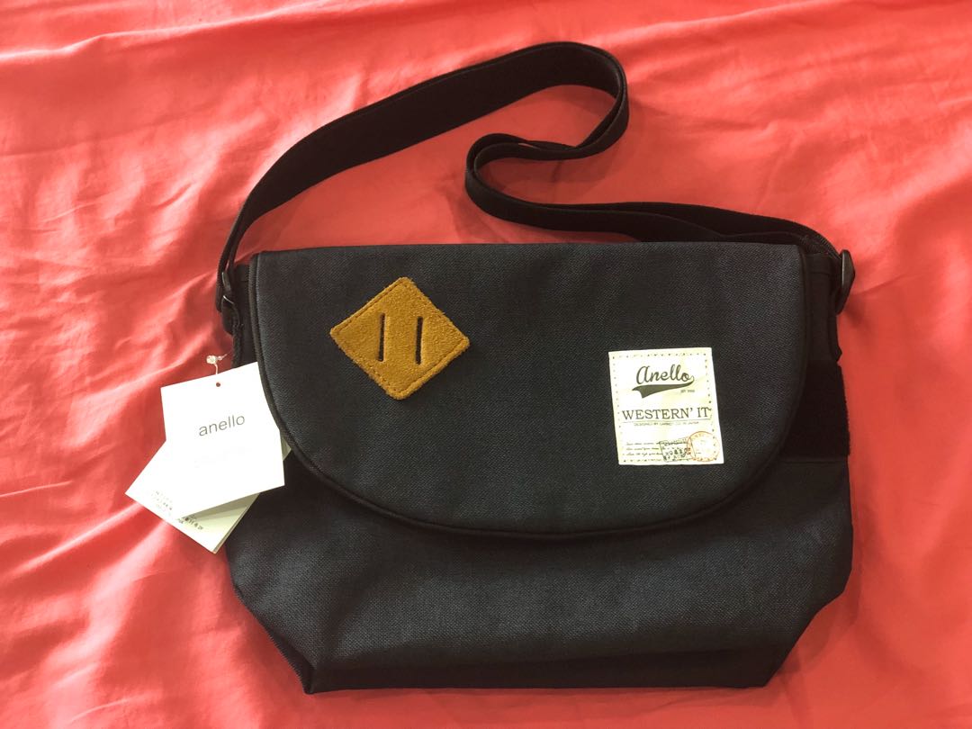 Authentic Anello messenger bag, Luxury, Bags & Wallets on Carousell