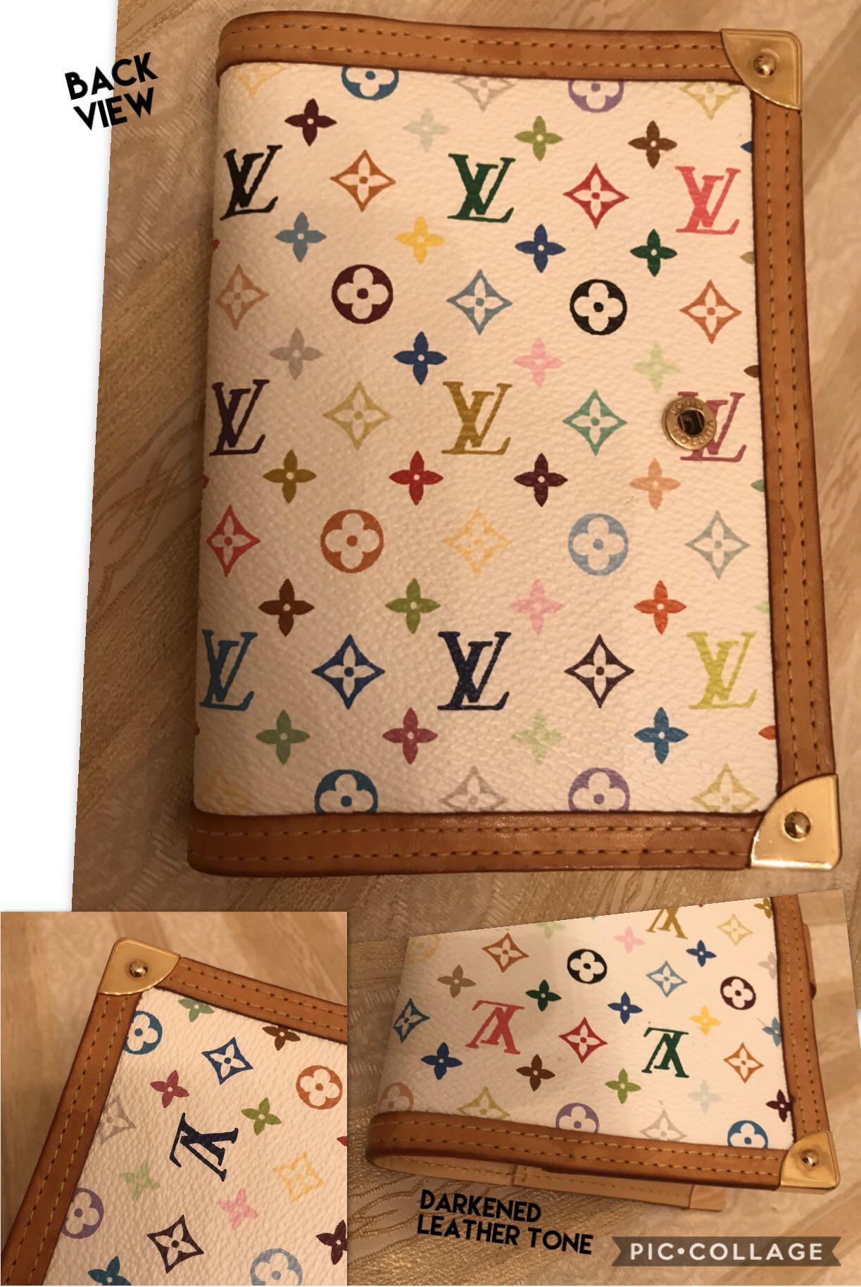 Louis Vuitton Pink Monogram Mini Lin Small Ring Agenda PM Diary Cover –  Bagriculture