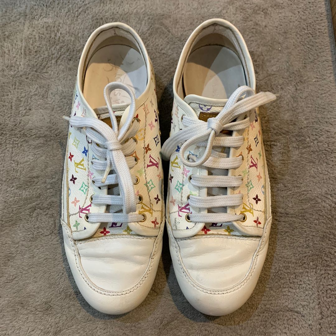 Vintage Louis Vuitton Monogram High Top Sneakers