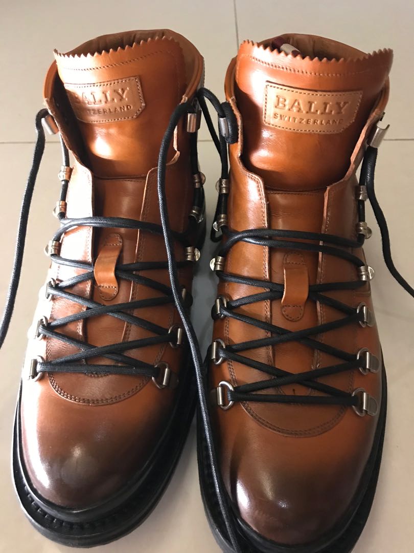 Bally leather medison in brown