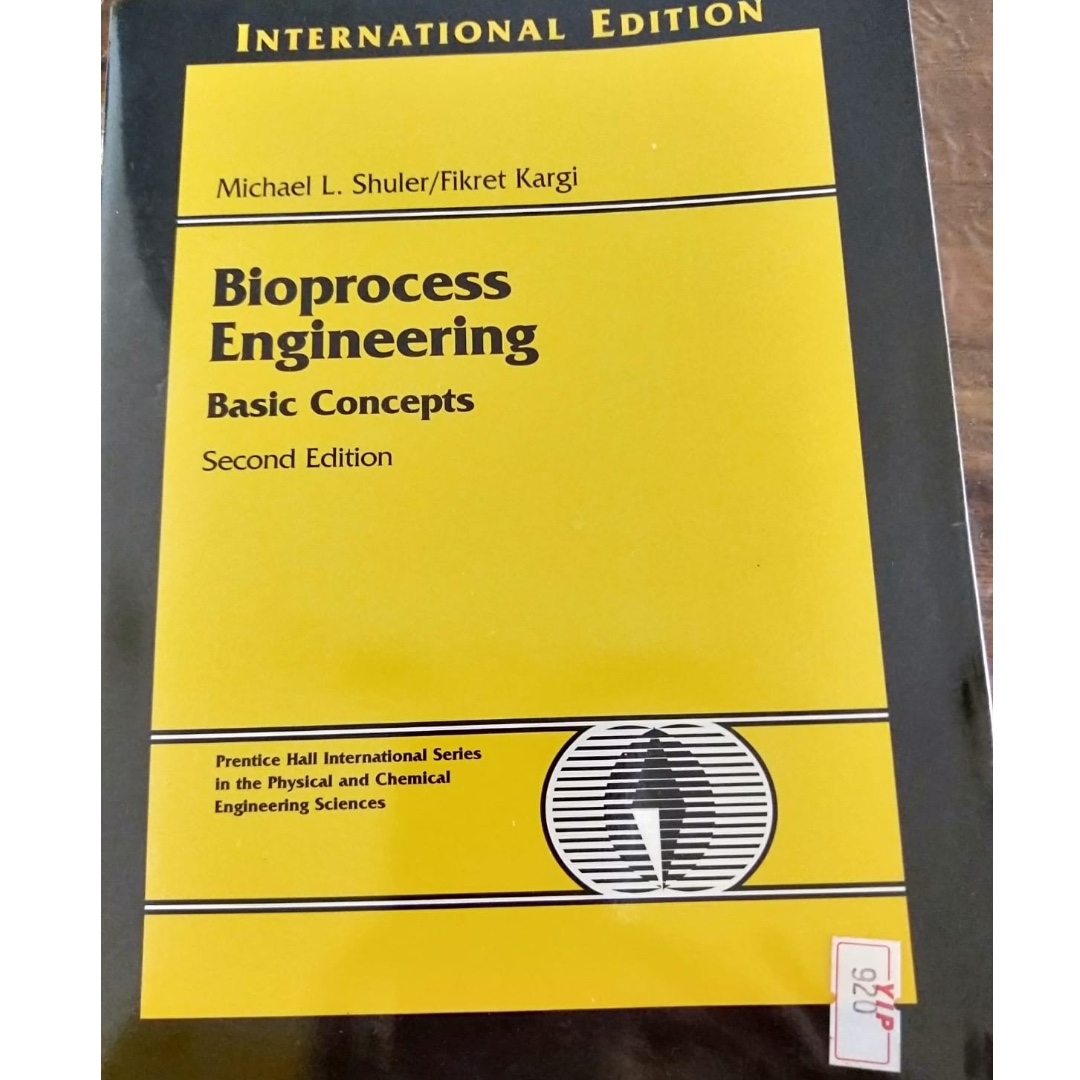 BIOPROCESS ENGINEERING BASIC CONCEPTS 3RD EDITION PDF visual data 8