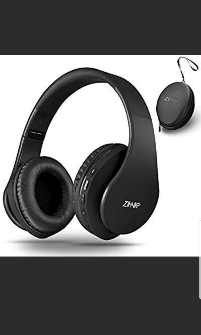 BN Zihnic Bluetooth Headset WH 816 Black Audio Headphones Headsets on Carousell