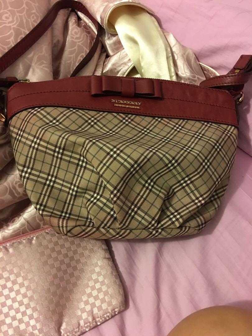 Burberry blue label bags Women s Fashion Bags Wallets Tote Bags on Carousell
