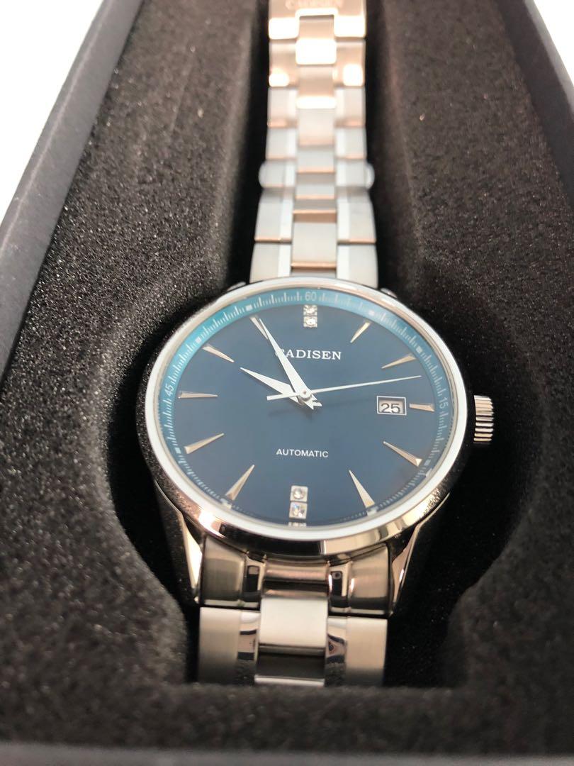 Cadisen C1033G blue dial automatic