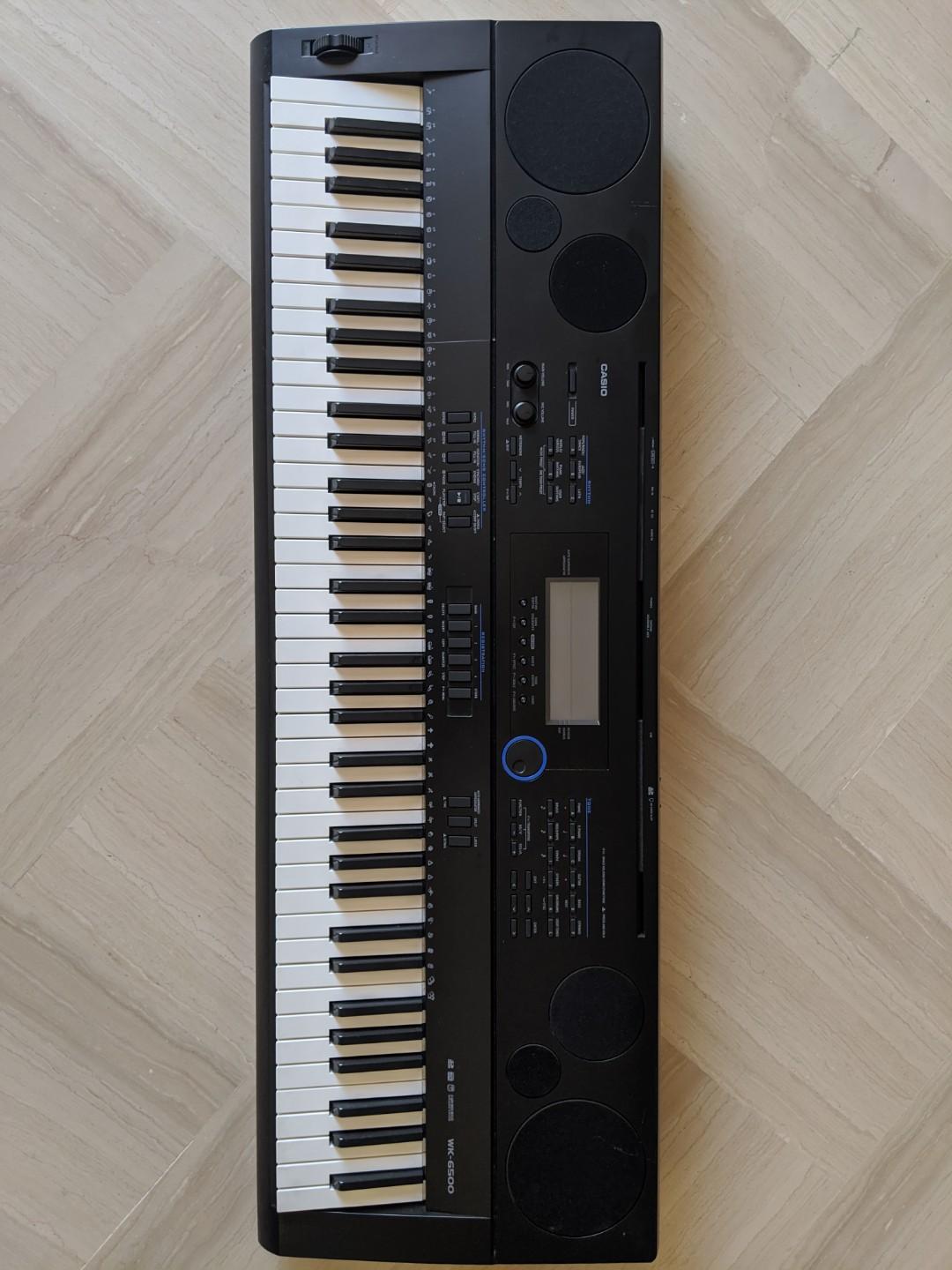 Casio Keyboard WK 6500 Hobbies Toys Music Media Musical Instruments on Carousell