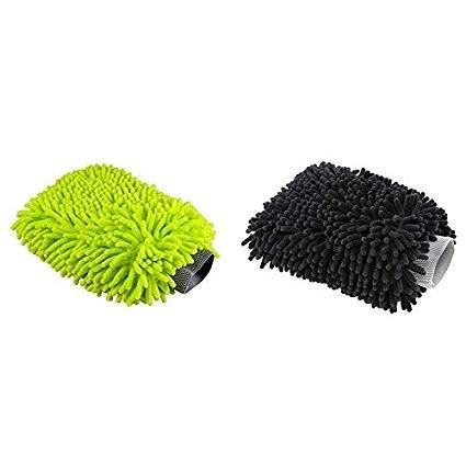 Chemical Guys - CHENILLE MICROFIBR PREMIUM SCRATCH FREE WASH MITT Black