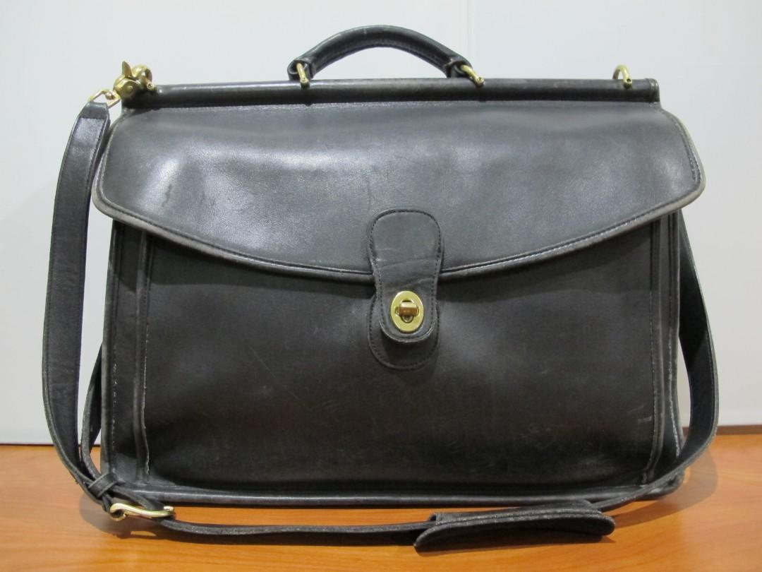 coach vintage briefcase