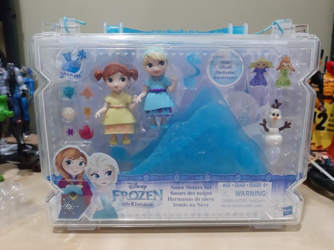 Nouveau Disney Frozen Little Kingdom Olaf Ice Pêche Amusant Figurines Toy Doll Set 