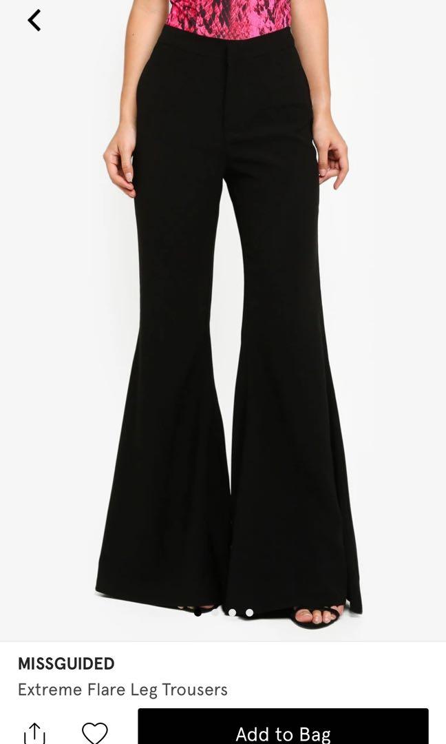 flare leg bell bottom pants
