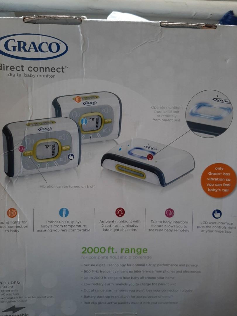 Graco direct 2025 connect baby monitor