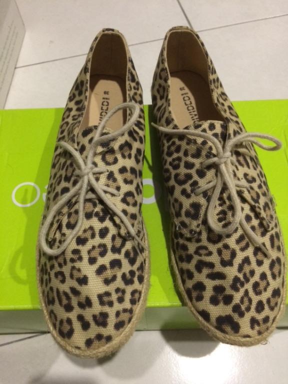 H M Divided Leopard Cheetah Shoes Women s Fashion Footwear