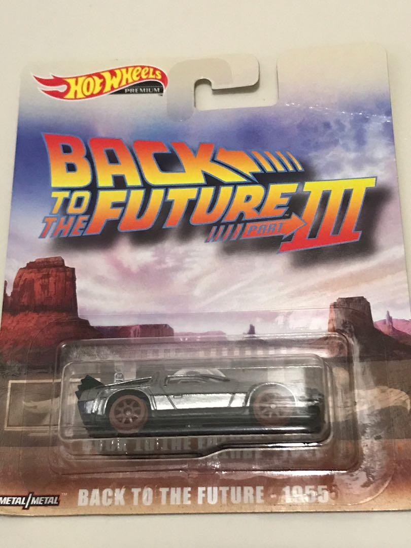 Hot wheels premium back to the future hotsell