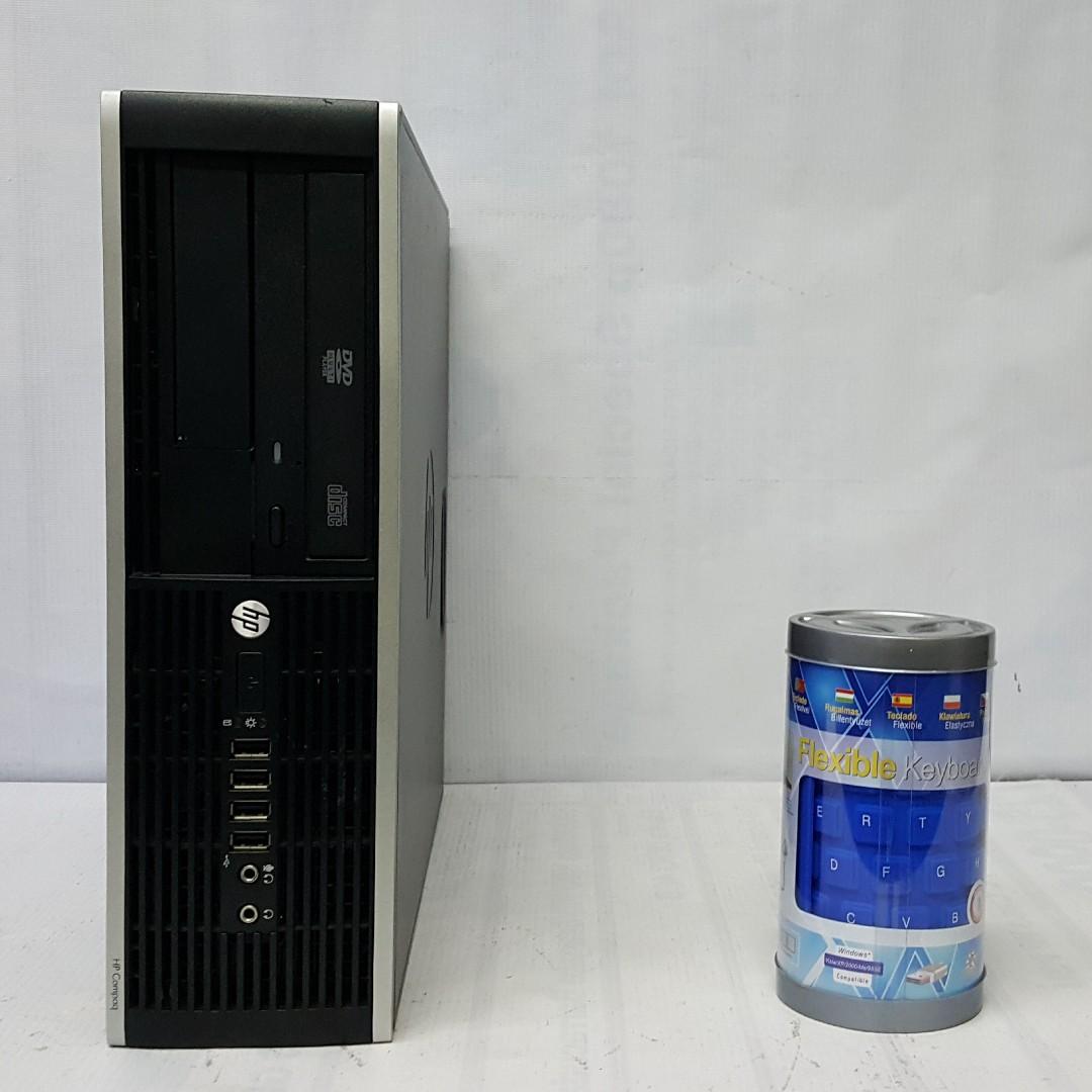 Intel Core I5 3470 3 ghz Hp Compaq 6300 Pro Sff With Mar Os And Flexible Keyboard Electronics Computers Desktops On Carousell