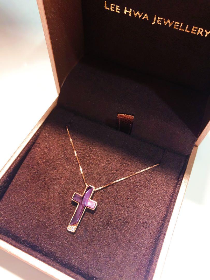 Lee hwa cross best sale pendant
