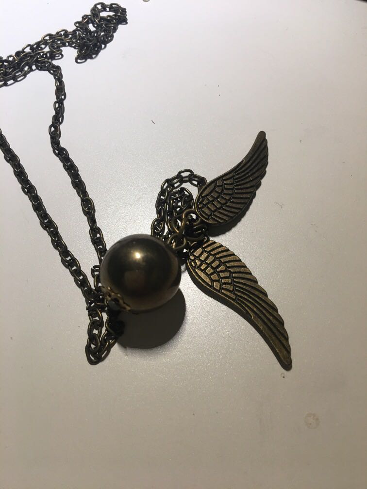 HARRY POTTER × 13DE MARZO GOLDEN SNITCH BEAR NECKLACE main image 1