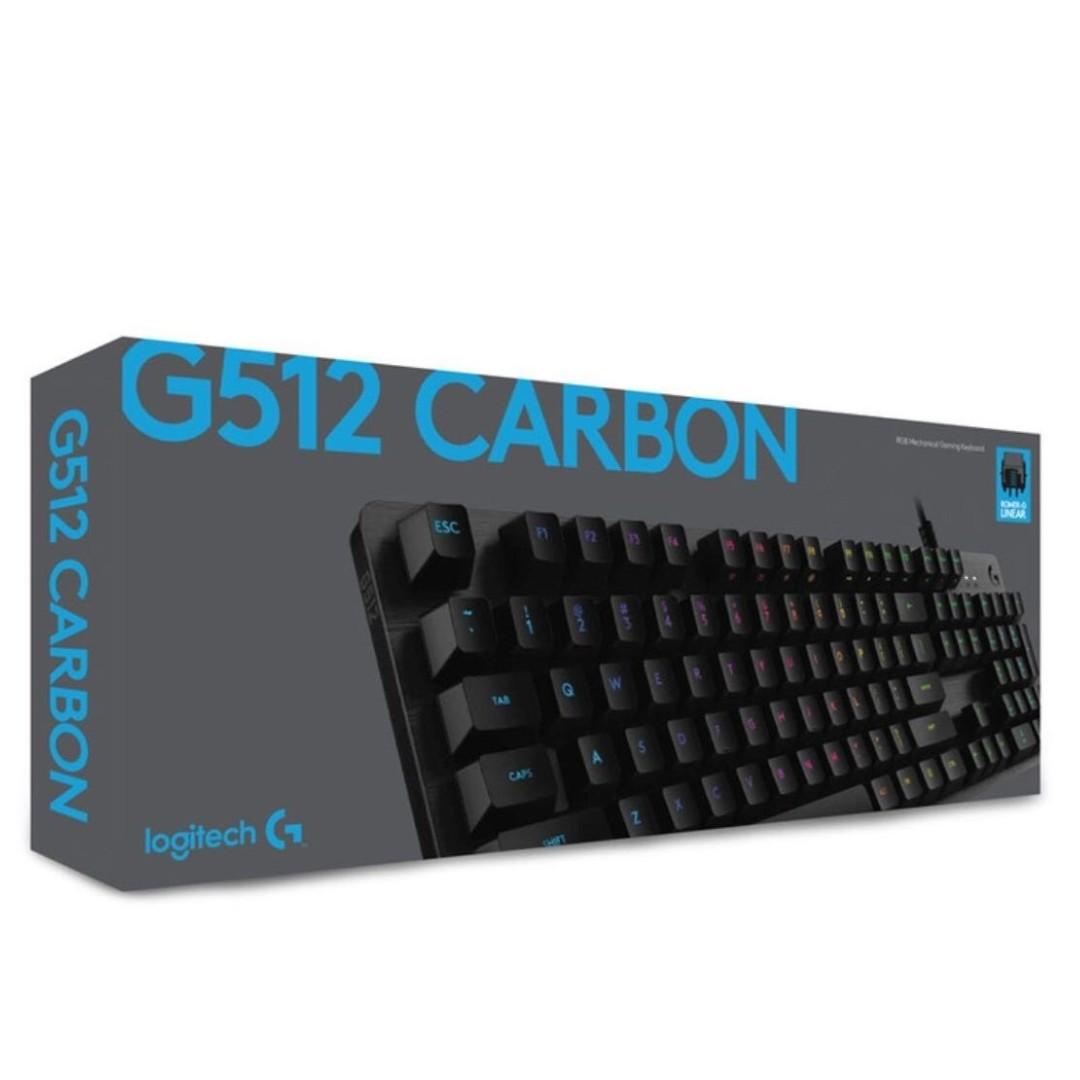 Logitech G512 Carbon Gaming Keyboard (GX-RED), Computers & Tech, Parts &  Accessories, Computer Keyboard on Carousell