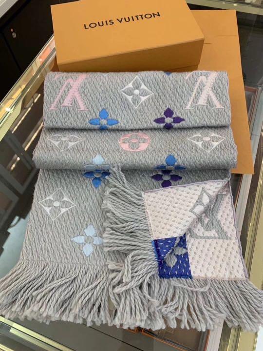 louis vuitton rainbow scarf