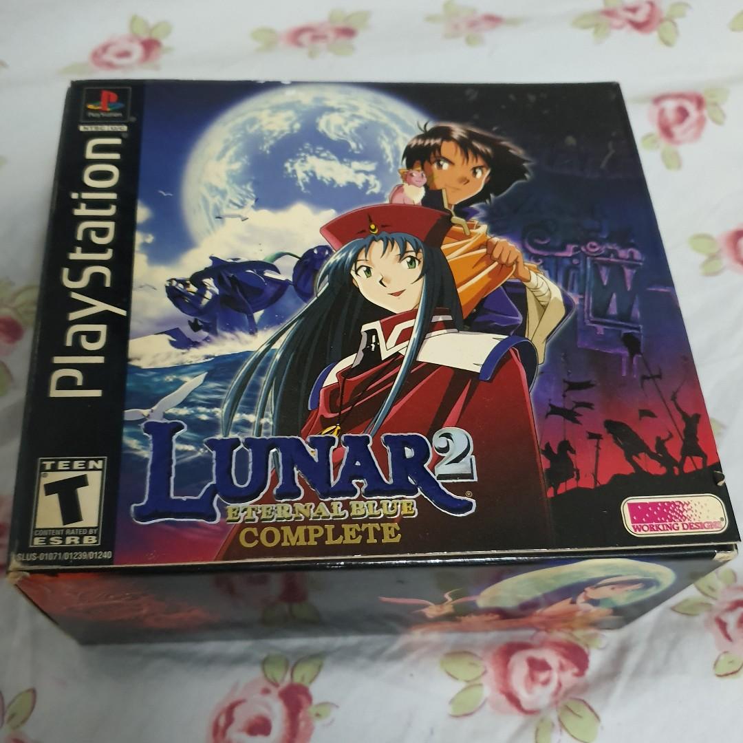 Lunar 2 Eternal Blue Complete Sony PlayStation PS1 RPG