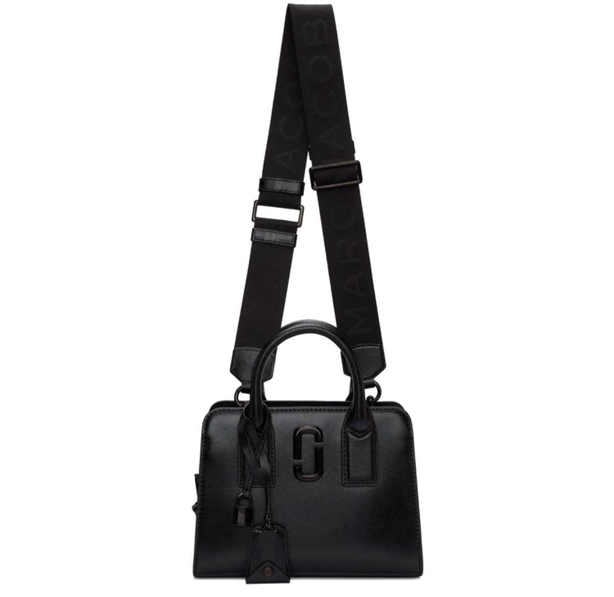 Little Big Shot DTM of Marc Jacobs - Black bag with 2 handles for women
