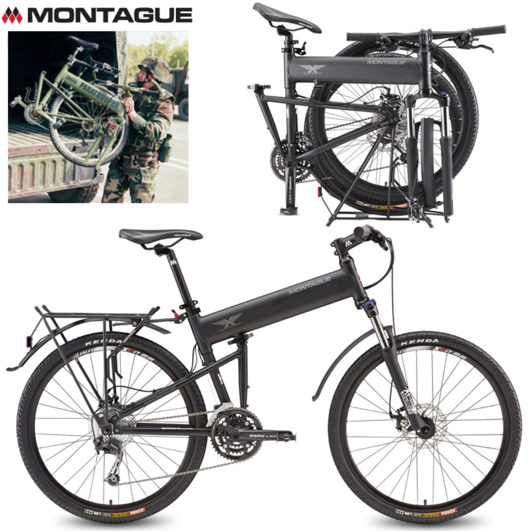 Montague Paratrooper Pro Folding Mountain Bike Sports Equipment Bicycles Parts Bicycles on Carousell
