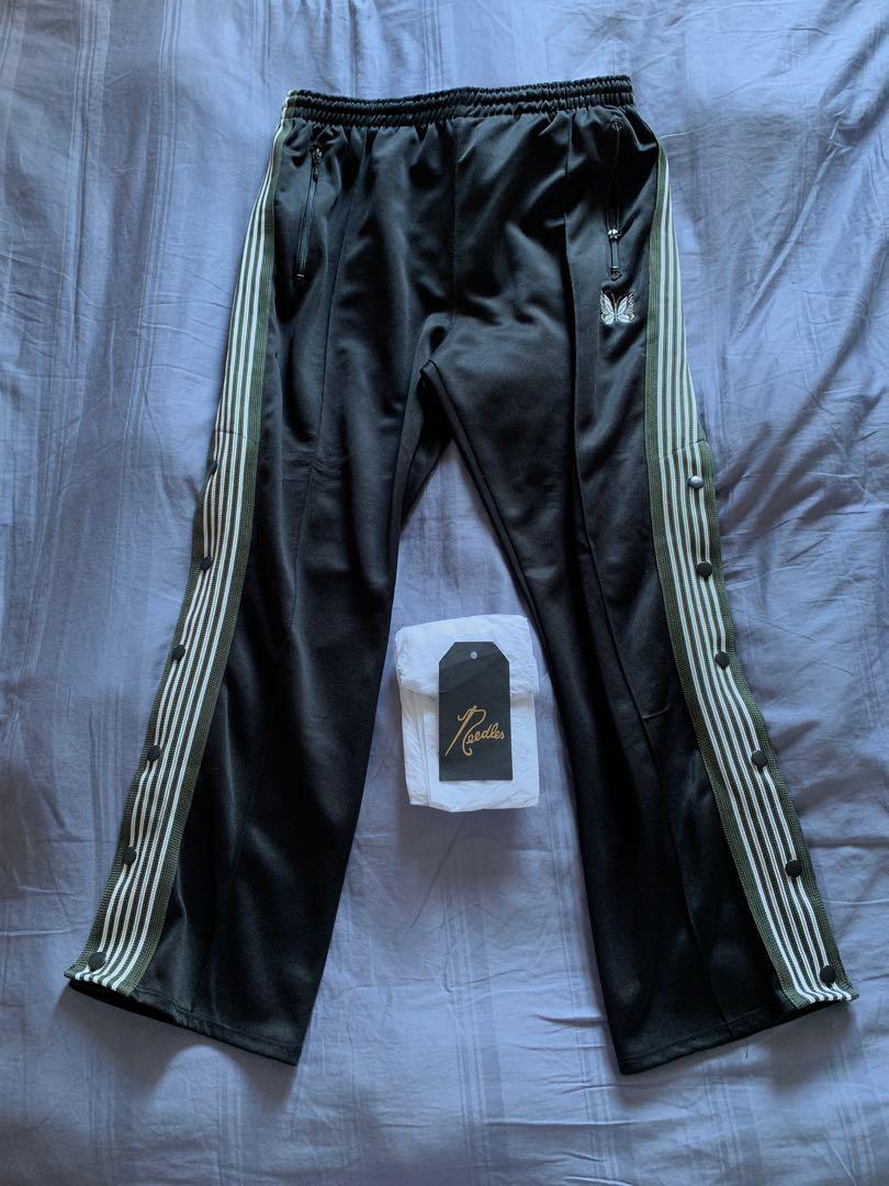 Needles Nepenthes 18SS BEAMS TRACK PANTS Side Button, Men's Fashion,  Bottoms, Trousers on Carousell