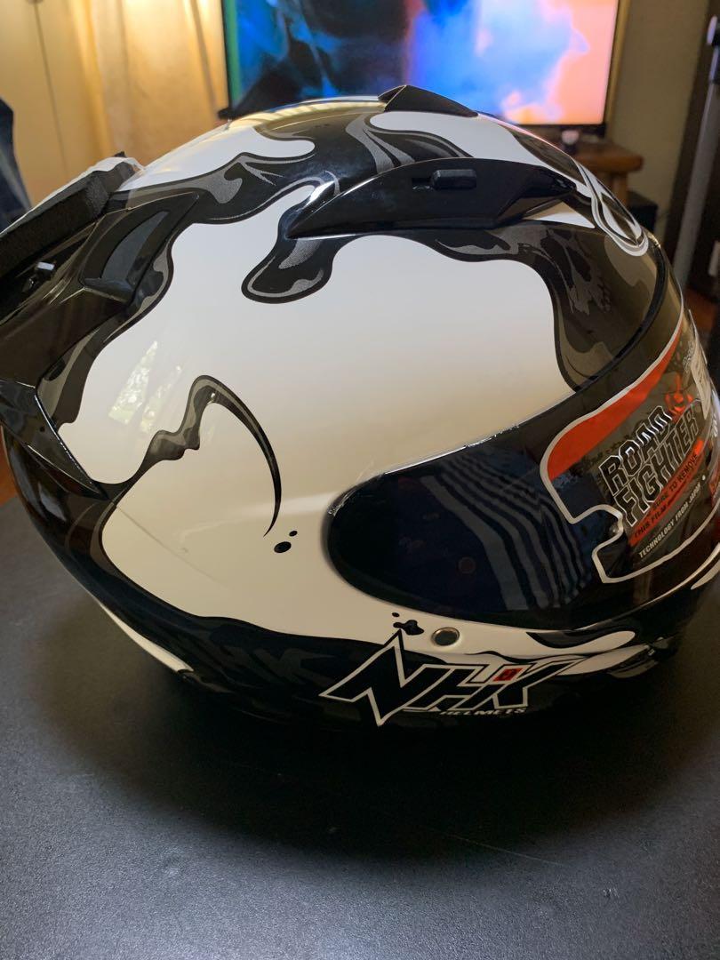 Nhk Race Pro Magma White Motorbikes Motorbike Parts Accessories Helmets And Other Riding Gears On Carousell Nhk Race Pro Magma White Motorbikes Motorbike Parts Accessories Helmets And Other Riding Gears On Carousell