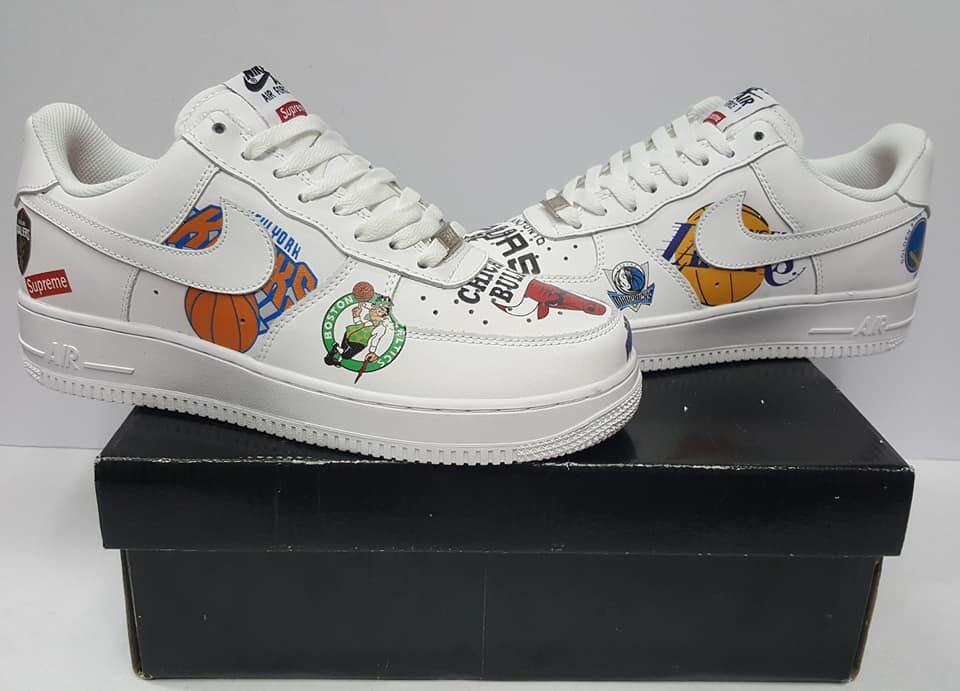 Nike Air force 1 Low x Supreme x NBA for Men & Men's Footwear, Sneakers on Carousell