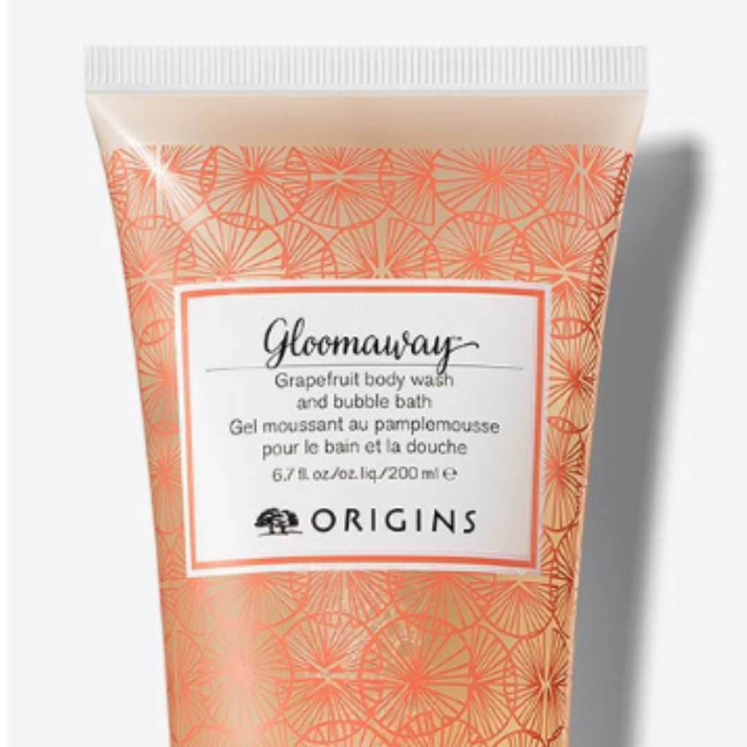 Origins Gloomaway Grapefruit Body Wash And Bubble Bath 200ml Health Beauty Bath Body On Carousell