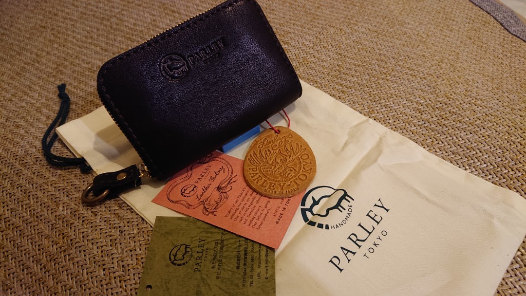 PARLEY Tokyo 日本製真皮銀包real leather wallet from Japan, 名牌