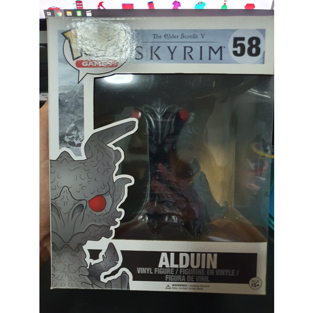 POP! Funko Alduin from Skyrim, Hobbies & Toys, Toys & Games on Carousell