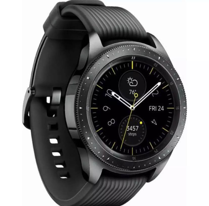 Samsung midnight black smart watch Mobile Phones Gadgets