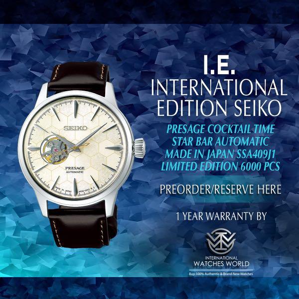 seiko presage star bar