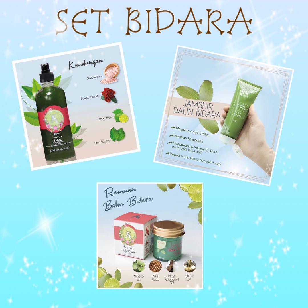 Set Bidara Beauty Personal Care Bath Body Body Care On Carousell