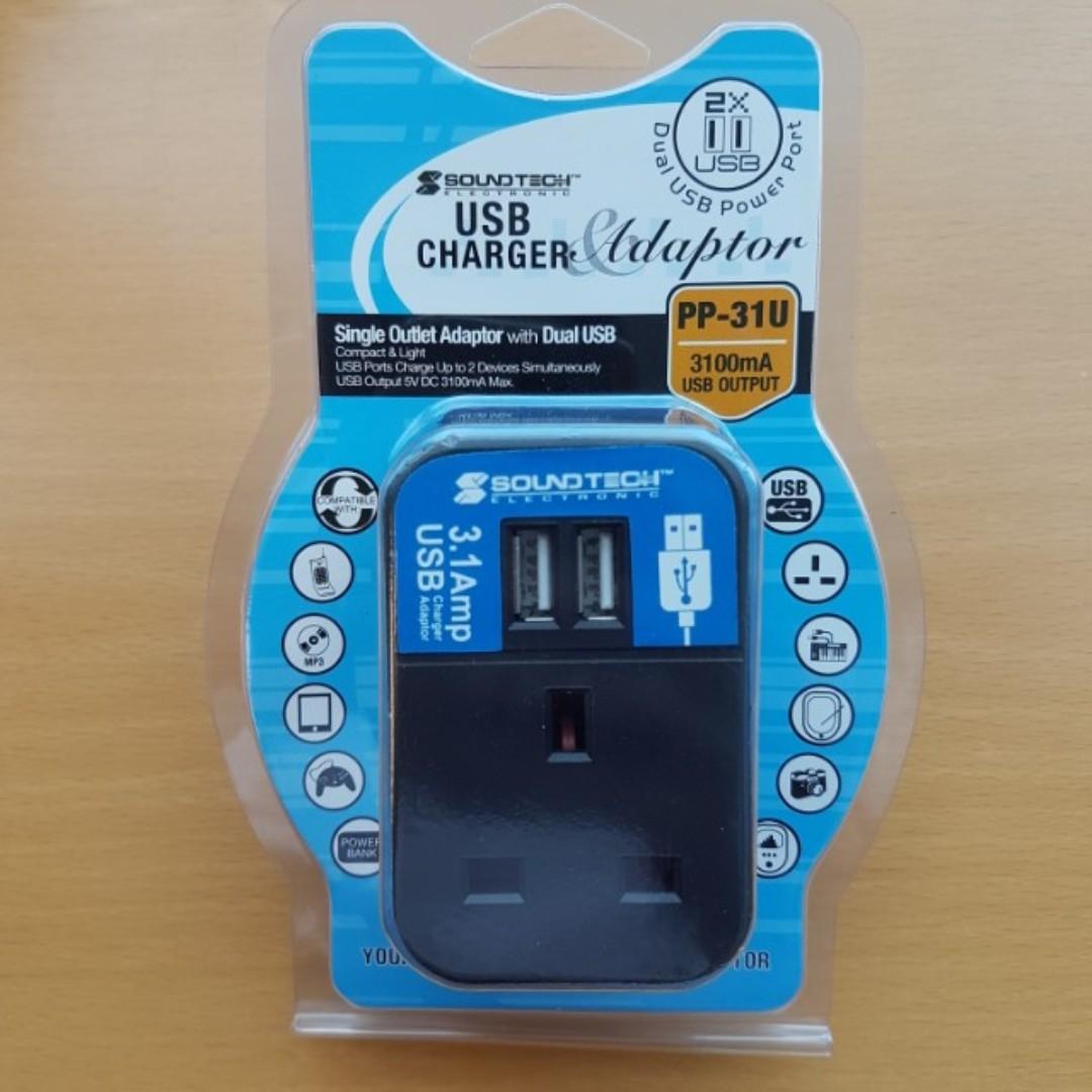 LDNIO Power Strip 2M with 6 USB 5V Fast Charging Ports and 3 AC