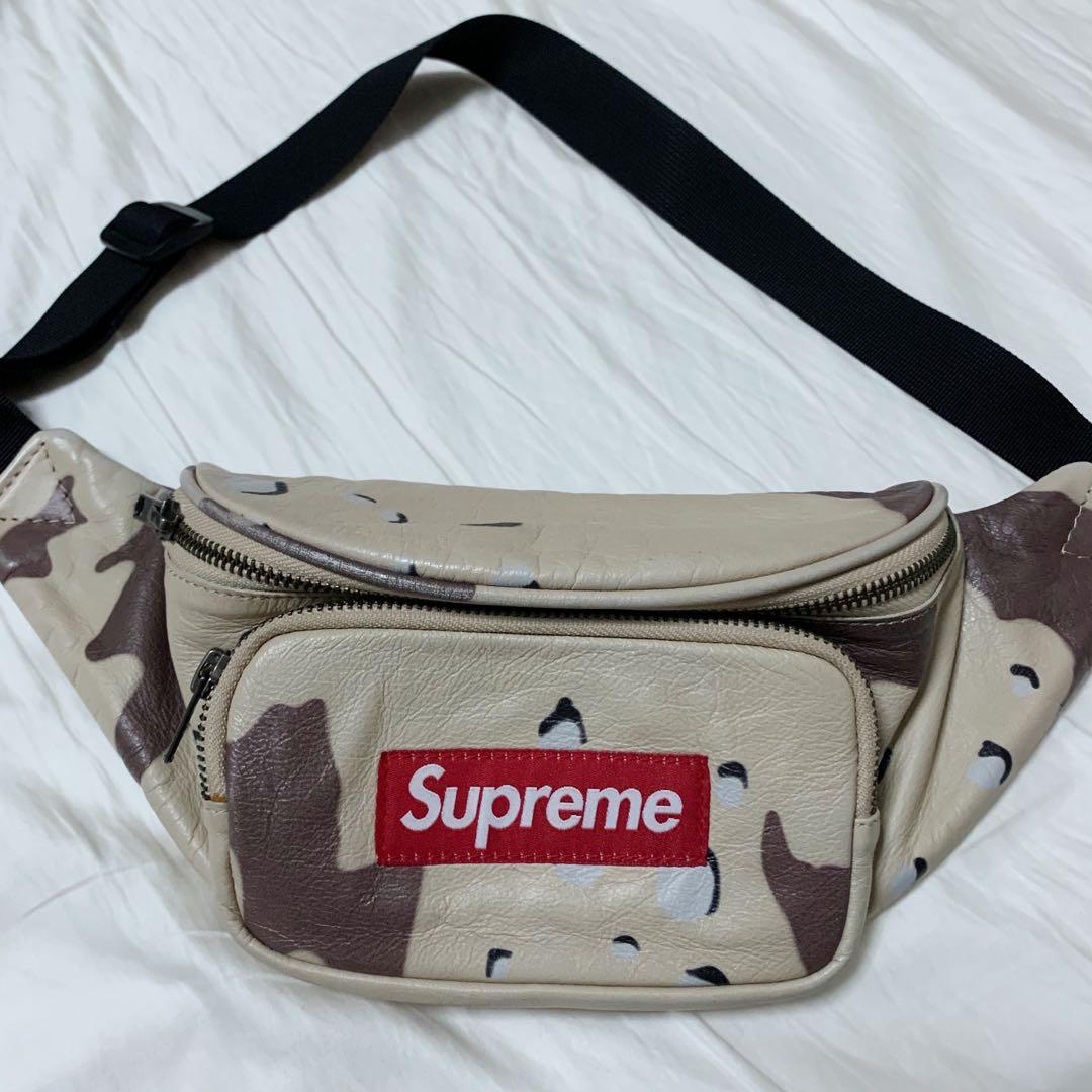Suede Caps — Supreme Waist Bag (CAMO)