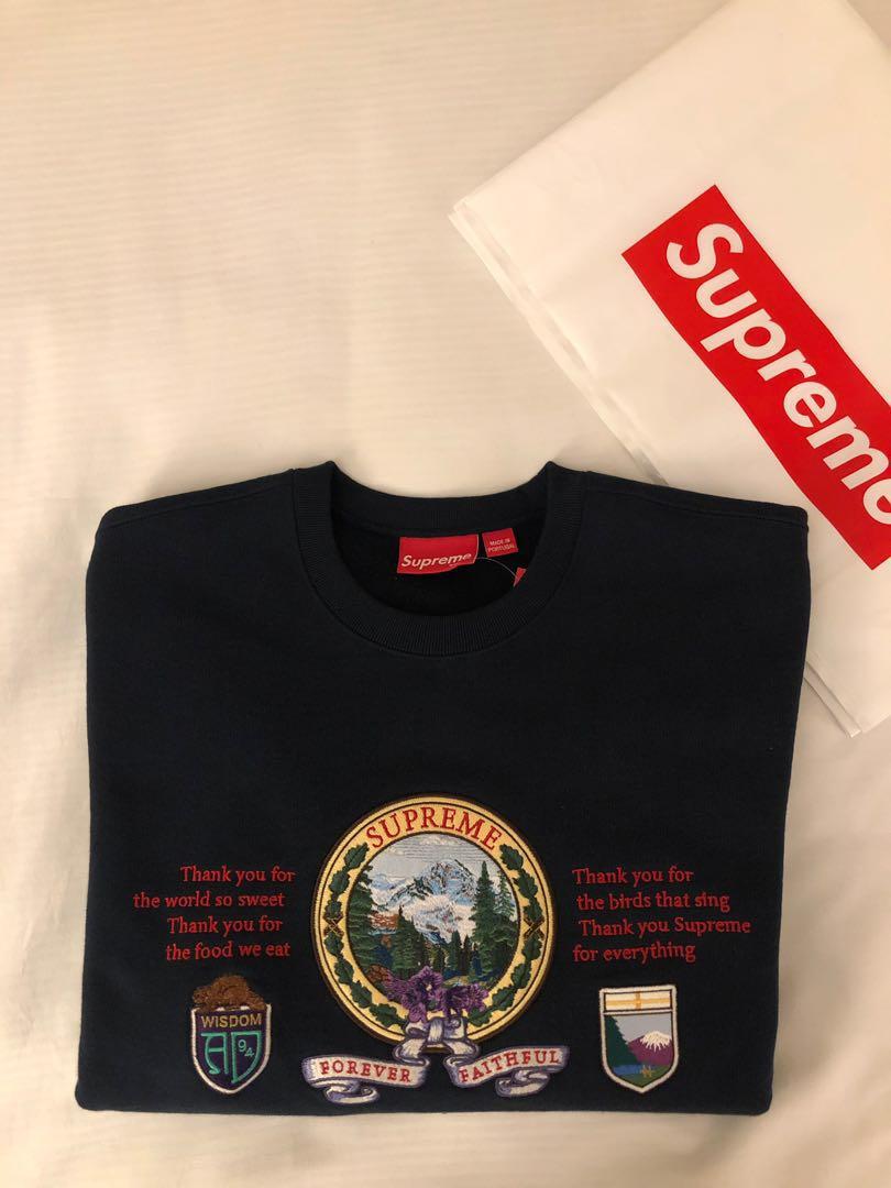 supreme mountain crewneck
