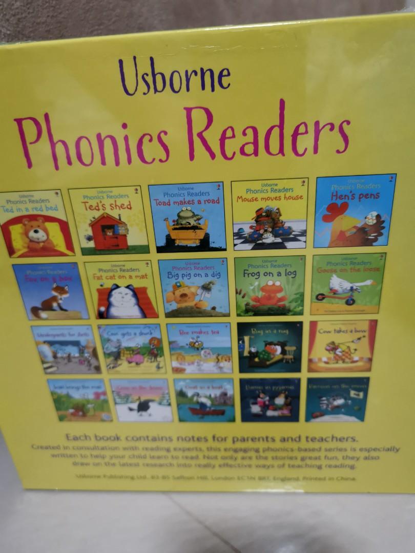Usborne phonics readers 20 in 1, Hobbies & Toys, Books & Magazines