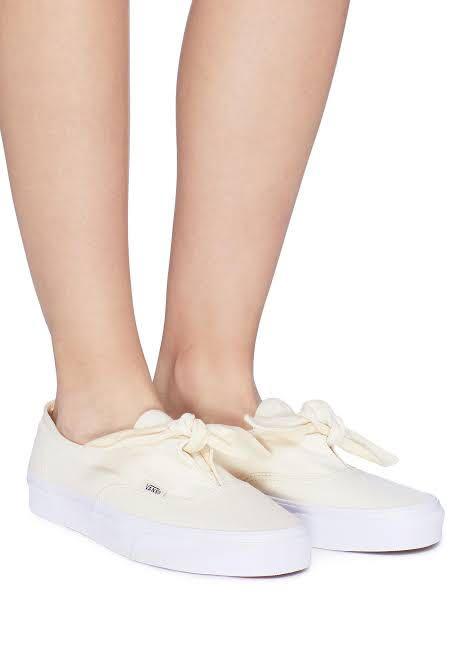 Vans authentic knotted nightmarish pink