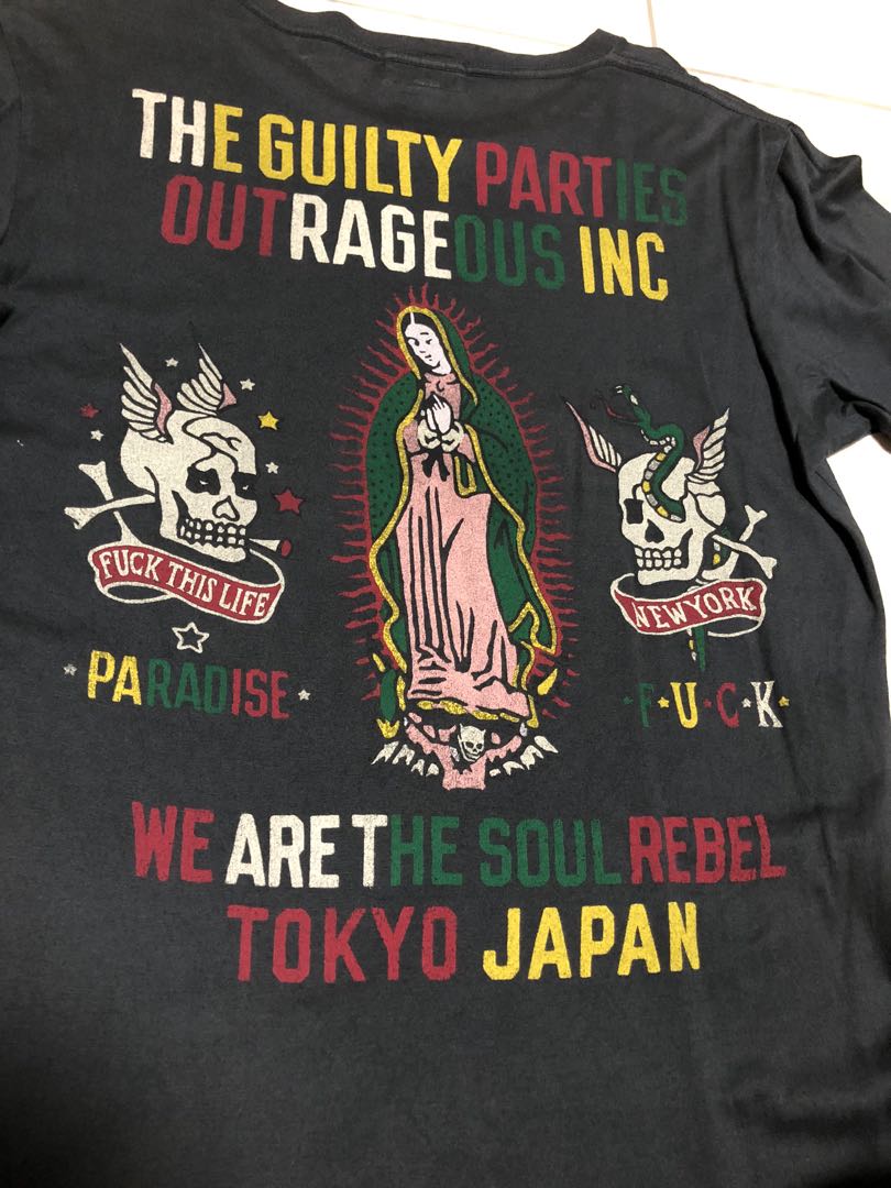Wacko Maria T Shirt, Men's Fashion, Tops  Sets, Tshirts  Polo Shirts on  Carousell