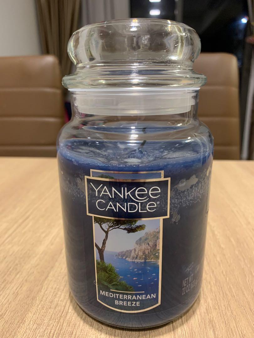 Yankee Candle Large Jar - Mediterranean Breeze, Furniture ...