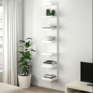 Wall shelf unit, white (IKEA)